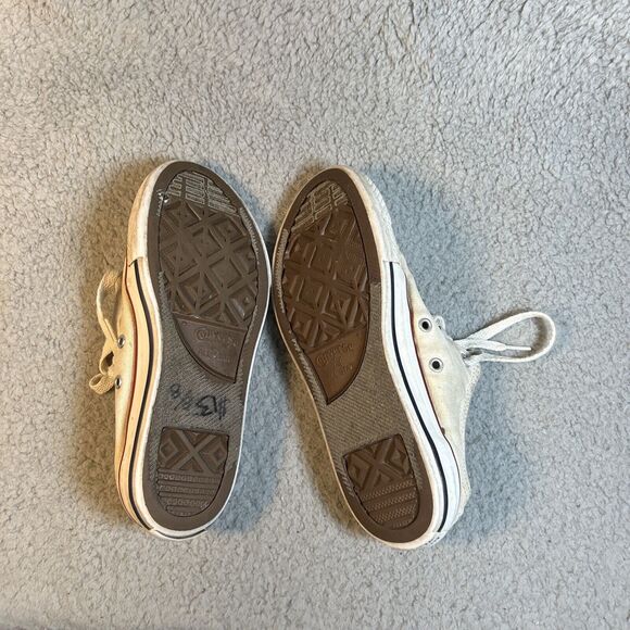 Converse Chuck Taylor All Star White Low Top Canvas 3J236 Youth 3 W 5 - Picture 11 of 16